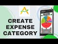 How to Create Expense Category on AndroMoney 2025?
