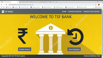 Basic Banking System using PHP and Mysql. #GRIPAPRIL21.
