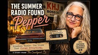 The Summer Radio Found Pepper - Pepper Fell in Love With Radio: Freedom, Music, and Clues We Collect
How Pepper Fell in Love With Radio: Freedom, Music, and the Clues We Collect
People ask me all the time how I got into radio.
My story is a little unusual because I was born into it. Radio was always part of my world.
But while writing Peppers story, I started thinking about a different question:
When does someone first begin to recognize the thing theyre meant to do?
For Pepper, it wasnt a job application or a radio station.
It was the summer of 1975.
Roller skating rinks.
Cruising Van Nuys Boulevard.
Beach days with her cousin Ginger.
KHJ playing through the speakers.
The Real Don Steele making Los Angeles feel connected by a single song.
What she didnt know yet was that she was collecting clues.
In this weeks Courtyard conversation, I talk about the summer radio found Pepper, why music has such a powerful connection to memory, and how a song from my own past helped inspire what I now call the Badass Soundtrack.
Sometimes the things that shape our future dont arrive as life-changing moments.
Sometimes they arrive as songs on the radio.
⏱ Chapters
00:00 Born Into Radio
00:26 Pepper Finds Freedom
00:34 Summer 1975 Soundtrack
01:24 Grief and a Song
02:26 The Badass Soundtrack
03:39 Why Nostalgia Works
04:17 Clues to Becoming
04:32 Final Thoughts
☕ The Courtyard (Substack)
https://kellyorchard.substack.com
📚 Books, videos, speaking, and projects
https://kellyorchard.com
🎧 What song immediately takes you back to another time in your life? Let me know in the comments. The Summer Radio Found Pepper - Pepper Fell in Love With Radio: Freedom, Music, and Clues We Collect