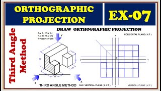 07 ORTHOGRAPHIC PROJECTION   EX  07