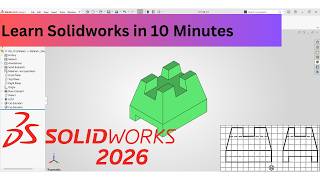 Solidworks 2026Tutorials Under 10 Minutes | Ex.No.17.126 (10) / 17.175 | Eng. Drawing by N D Bhatt