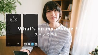 スマホの中身紹介 / What's on my iPhone ? / 断捨離のおすすめ