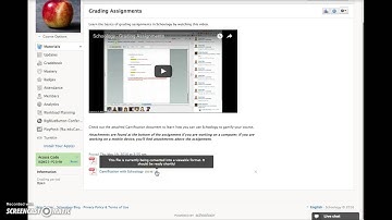 Schoology Attach Files