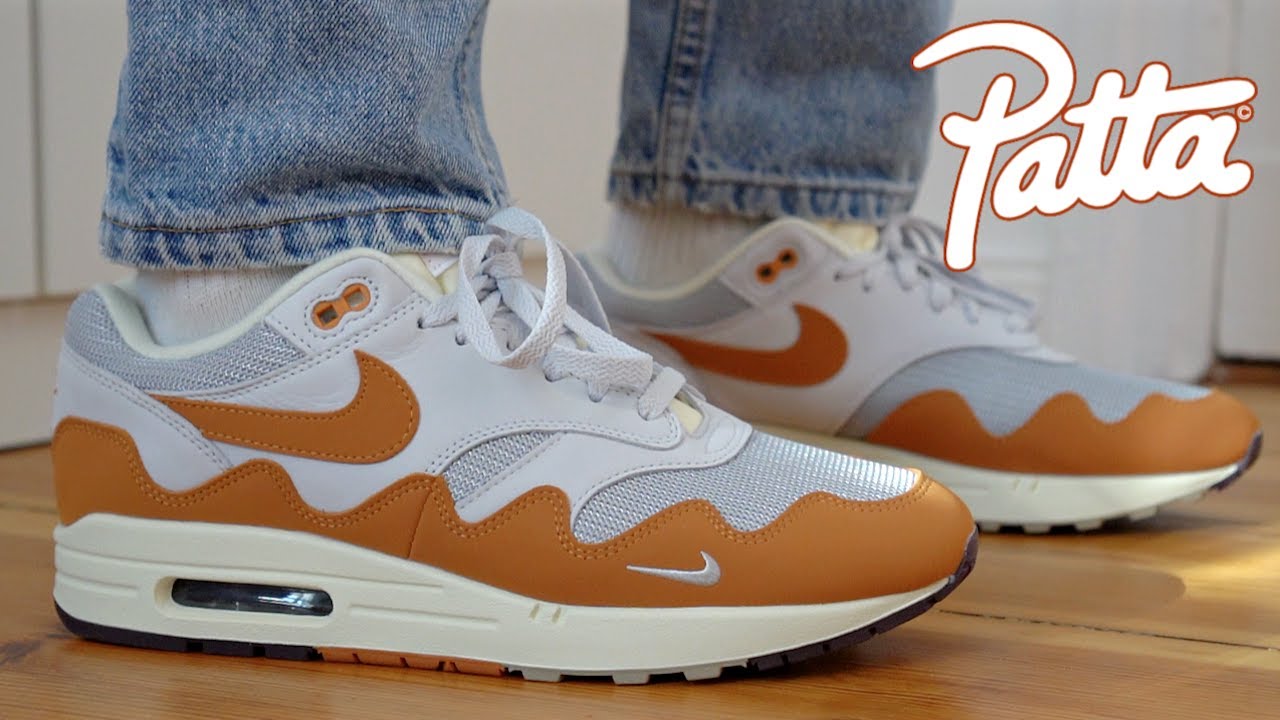 NIKE AIR MAX 1 PATTA WAVES MONARCH w. SPECIAL BOX REVIEW & ON FEET - THESE  ARE SO GOOD