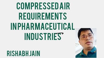 compressed air requirements in pharmaceutical industries I Dew value  I Process control I Rishabh