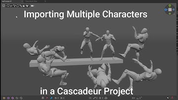 How to Add Multiple Characters in Cascadeur | Step-by-Step Tutorial