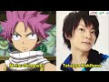 Fairytail Voice Actors / Fairy tail Anime Japanese Voice Actors / Natsu Voice Actor / Anime Media