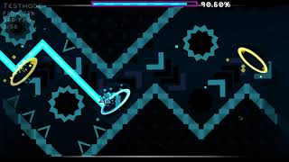 (Geometry Dash) Sonic Wave by Cyclic 71-100% First progress [Extreme Demon]