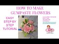 Gum Paste Rose and Filler Flower tutorial