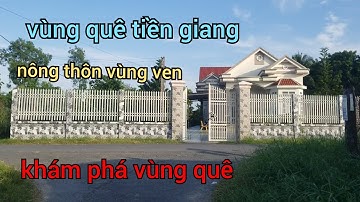 ấp xóm gò xã tân hòa.gò công đông