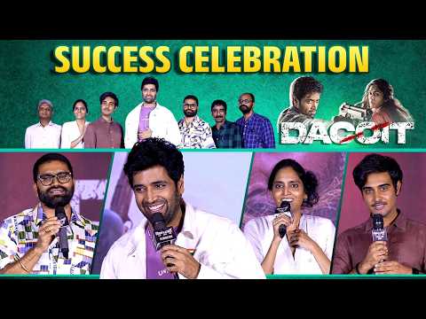 Dacoit Movie Thank You Meet | Adivi Sesh | Mrunal Thakur | Anurag Kashya | iDream Media - IDREAMMEDIA