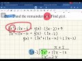 F4 Ch.5 More about Polynomials Ex 5B Q8, 24; Ex 5C Q25 Solution