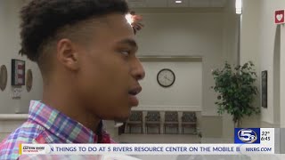 Hero teen rescued elderly neighbor from burning home