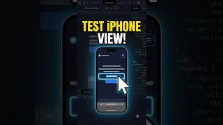 Test an iPhone Layout Without an iPhone 📱 #shorts
