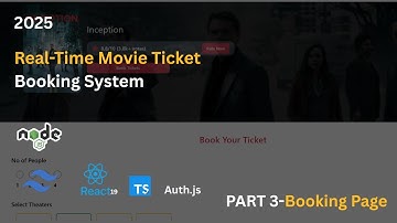 Part 3:  Real-time Movie Ticket Booking System using MERN | Full Project + Admin Dashboard (2025)