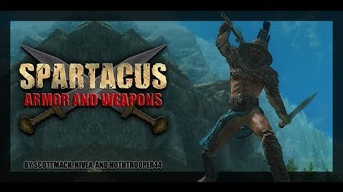 TES V - Skyrim: Gladiator Armor - Spartacus