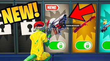How To Get NEW Santa Revolver in 1vs1 with every gun Fortnite