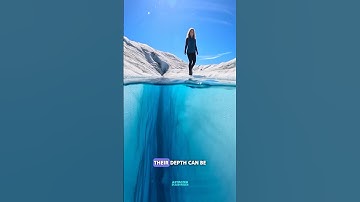 Glacier puddle #science #sciencefacts