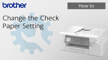 Change the Check Paper Setting [Brother Global Support]