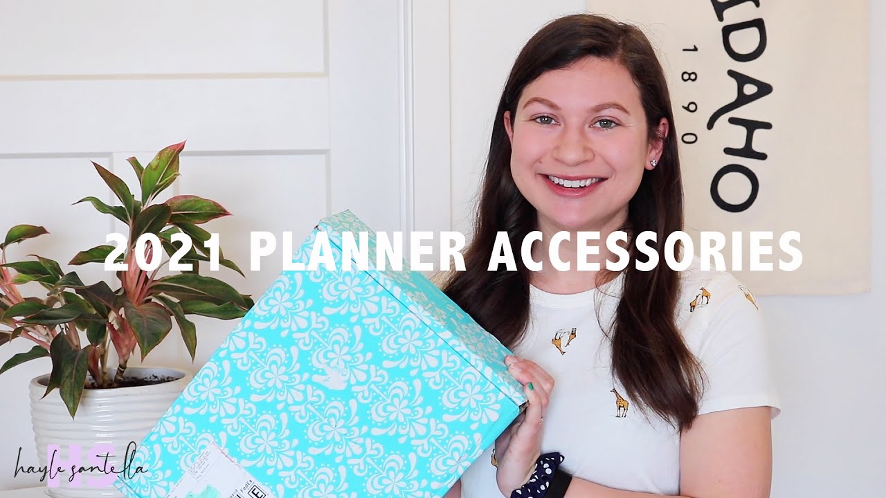 NEW 2021 ERIN CONDREN PLANNER ACCESSORIES | Hayle Santella
