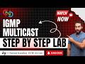 IGMP Multicasting Explained (How Hosts Join Multicast Groups) | Tech CNC | Core Networking Classes