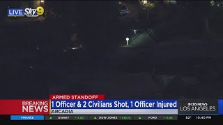 Armed standoff ends after suspect surrenders to authorities in Arcadia