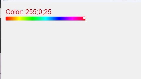 How to use fluent element control RGB color picker in C#  with animations