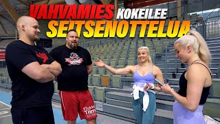 150kg kokeilee 7-ottelua | ft. Hertta & Jutta Heikkinen