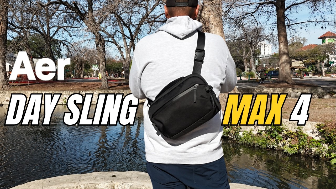 Aer Day Sling Max 4: The EDC & Travel Sling You Need! - YouTube