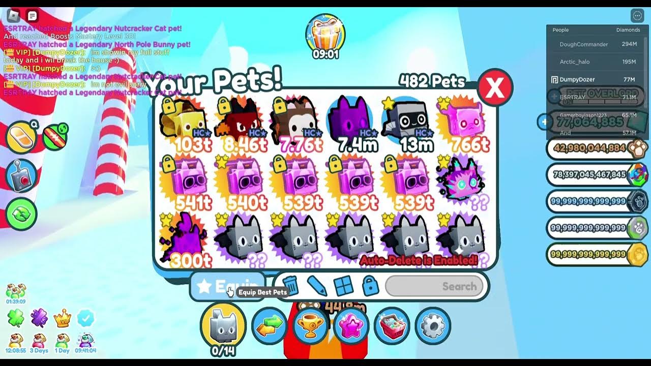 i broke the ginger bread chest in pet sim x roblox! YouTube