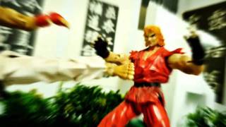 Street Fighter Ken vs Ryu Stop Motion x AutoCurate.com