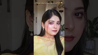 Glam that stops the scroll ✨️🪷 #shorts #makeup #trending #ytshorts #makeuptutorial #pinkmakeup
