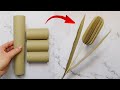 Relax by the Lake / Cattail Plant DIY / Fantastic Paper Rolls Craft Idea