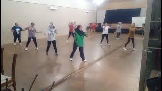 Rungkad line dance  l  choreo bambang setiawan  l demo member d'forest island pwt