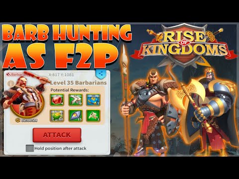 Free to Play Tips for 5 March Barb Hunting in Lost Kingdom KvK S1 (Rise of Kingdoms)