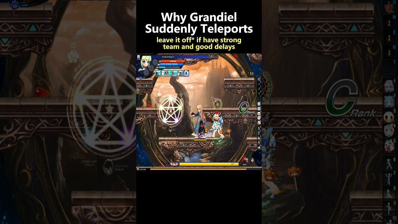 Почему Грандиэль внезапно телепортировался?