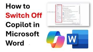 How to switch off Copilot in Microsoft Word