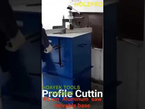 منشار الومينيوم ٤٥ سنتم قاعدة متحركة Aluminium 45 Cm Saw With Movable Stand