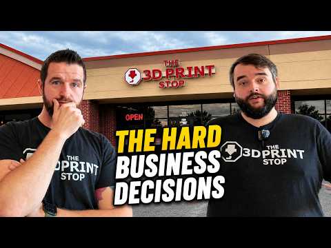 The Hard Business Decisions - 3D Print Store Edition