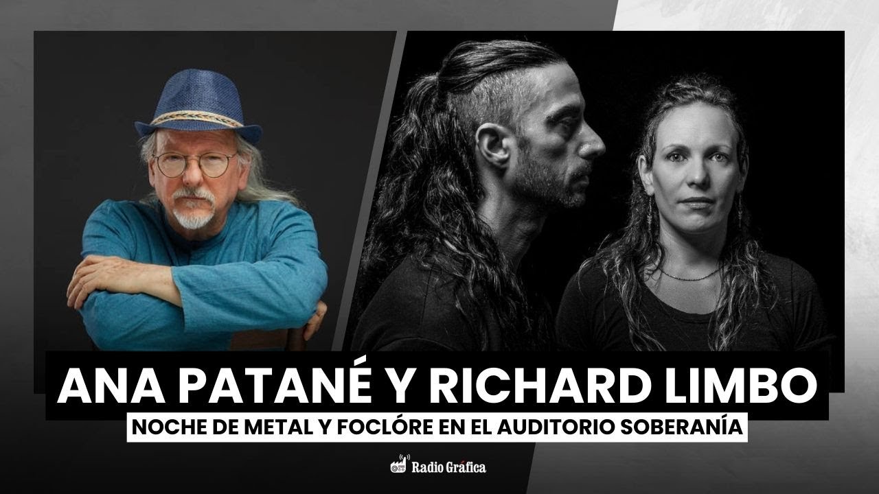 ANA PATANÉ Y RICHARD LIMBO PATANÉ en la previa de su show en el AUDITORIO SOBERANÍA