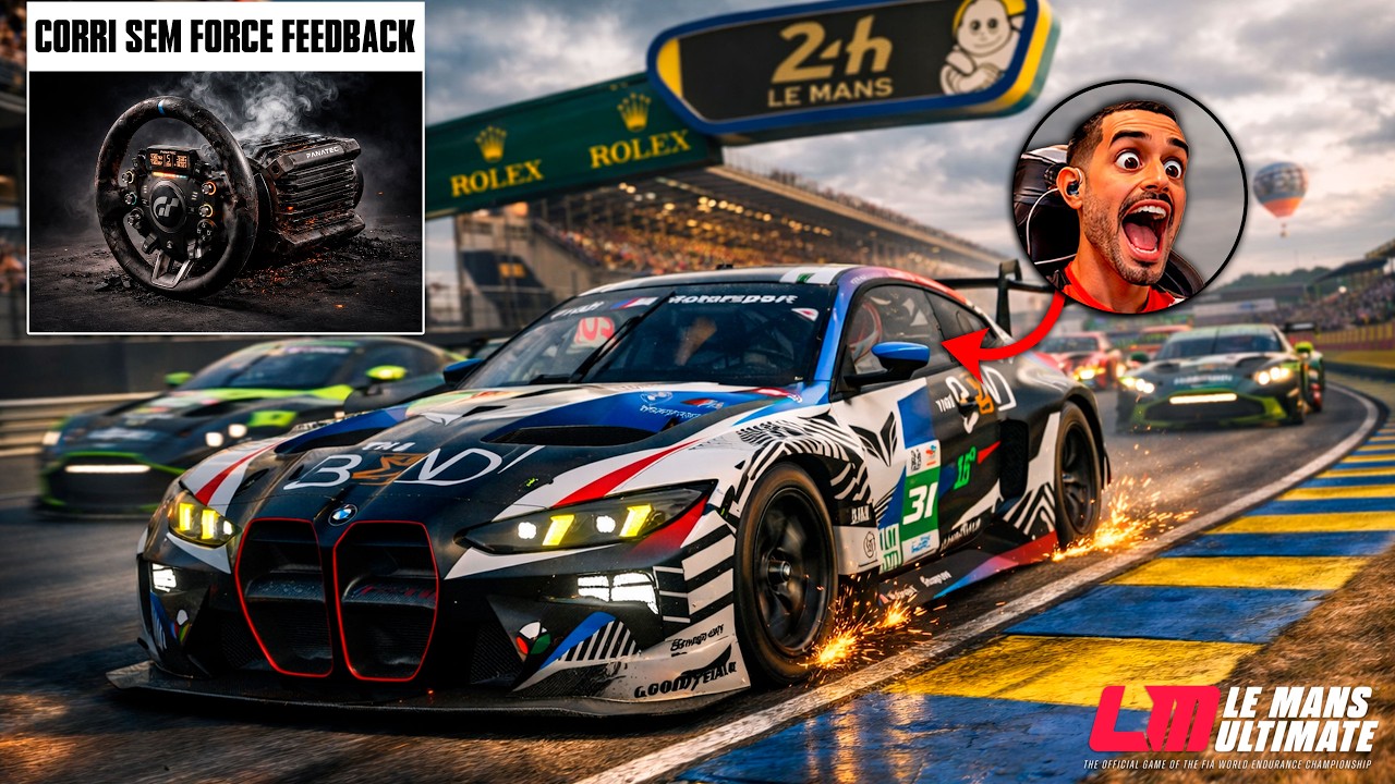 Fiz a corrida mais ÉPICA da minha história no AV (SEM FORCE FEEDBACK) 