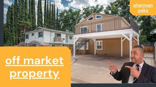 This Sherman Oaks off-market property could be yours! Text me ASAP for a tour.