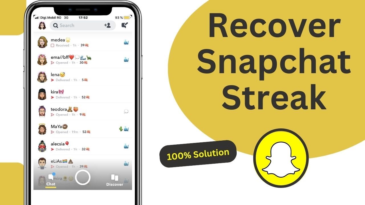 Snapchat Streak Wapis Kesy Lain How to get Snapchat streak Back