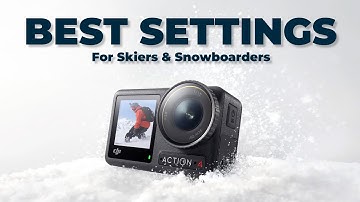 Get BETTER Ski footage with the DJI Osmo Action 4 | Settings - Shots - Mounts
