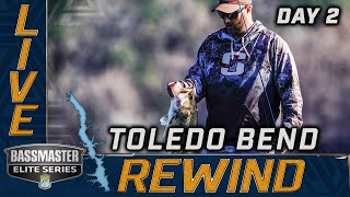 2024 Bassmaster Elite Series LIVE at Toledo Bend — Day 2