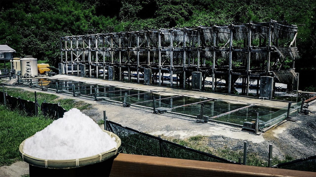 Окинавская соль, созданная по традиционному методу Рюка｜Закулисье ремесла Хамахига