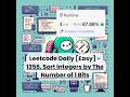 1356. Sort Integers by The Number of 1 Bits [Easy] | Leetcode Daily | 2-25-26