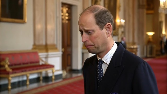 Prince Edward's emotional confession has left the whole of Britain in shock. - YouTube