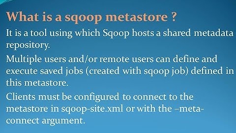 Latest Apache Sqoop Interview Questions and Answers for freshers and experienced– Part 4