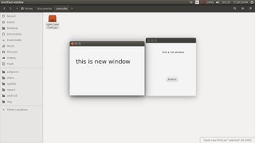 Opening an FXML file in New Window